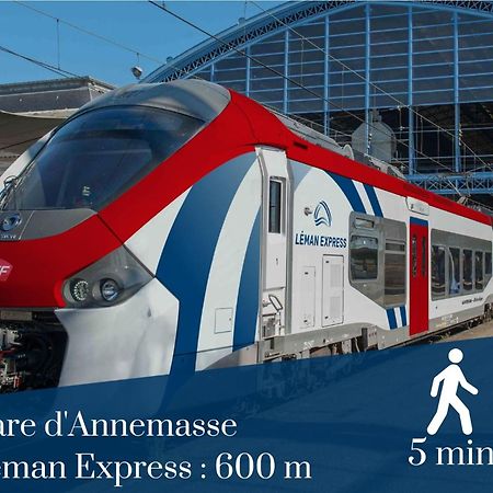 Homey Forest - Hypercentre - Proche Gare Et Tram - Wifi & Netflix Annemasse Exterior foto