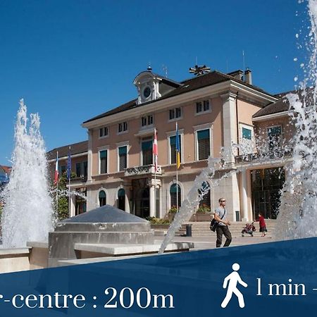Homey Forest - Hypercentre - Proche Gare Et Tram - Wifi & Netflix Annemasse Exterior foto